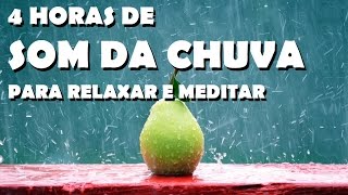 Som da chuva QUALIDADE 3D  binaural estudar dormir e relaxar Rain sounds [upl. by Enelak963]