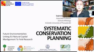 Webinar Systematic Conservation Planning [upl. by Lairret]