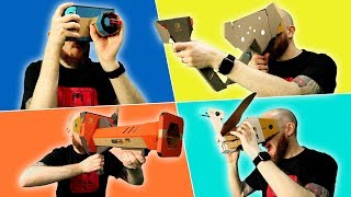 All Nintendo Labo VR Kits Tested amp Reviewed [upl. by Gloria42]