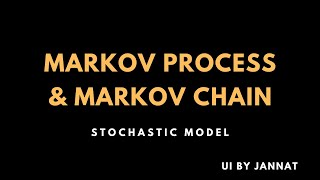 Markov Process and Markov Chain [upl. by Krystle]