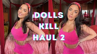 Dolls Kill Clothing Haul 2 [upl. by Lull684]