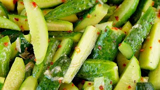 🥒Огурцы в пряном маринаде с горчицей Вкуснейшая закуска из огурцов на зиму и не только [upl. by Aicela]