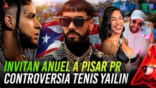 LOS DIABLOS DE LLORENS INVITAN A ANUEL A PR SE ARMA LIO POR TENIS DE YAILIN [upl. by Ainadi]