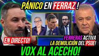 OPOSICIÓN TOTAL de VOX contra el PSOE LA SEXTA VA a por SÁNCHEZ y PÁNICO TOTAL en FERRAZ [upl. by Ordnajela652]