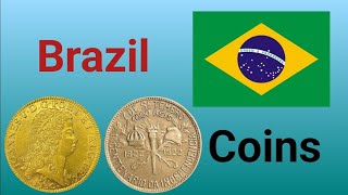 Brazil 🇧🇷 Coins Collection [upl. by Cired232]