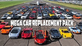 How to download and install Best Mega cars replacement AddOn pack For latest GTA V  New Traffic [upl. by Marlie475]