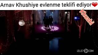 Hint klip Bir garip aşk Arnav khushiye evlenme teklifi ediyor ❤ [upl. by Hawker]