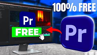 The Easiest Ways to Get Adobe Premiere Pro for FREE in 2024 [upl. by Yltneb]