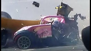 Fatal accidente en la F2 en Spa murió Anthoine Hubert [upl. by Latt]