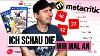 Die SCHLECHTESTEN PlayStation 4 SPIELE laut METACRITIC [upl. by Kenaz201]