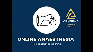 14 Online Anaesthesia 03 04 2022 Inhalational agents amp Vapourisers [upl. by Raul]