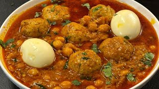 Easy Nawabi Koftay Recipe Chana KoftyStep by Step Recipe Meatballs نوابی کوفتے ریسپی [upl. by Lumbard617]