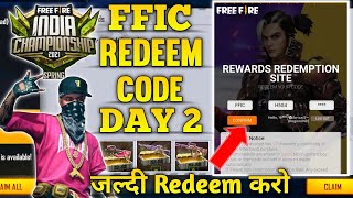 FFIC REDEEM CODE 2021  FREE FIRE REDEEM CODE TODAY  FREE FIRE REDEEM CODE  20 FEBRUARY [upl. by Ogires552]