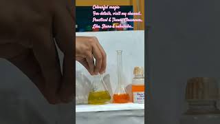 chemistry magic science magic subscribe shortsvideo shorts viral fun [upl. by Noah]