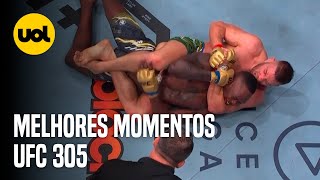 UFC 305 ASSISTA AO VÍDEO COM OS MELHORES MOMENTOS DO EVENTO QUE TEVE DU PLESSIS X ADESANYA [upl. by Bordie]