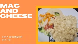 MAC AND CHEESE FOR BEGINNERS [upl. by Ahsimot]