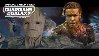 guardians of the galaxy vol 3 full song  in the meantime by spacehog  OFFICIAL LYRICS VIDEO 2x [upl. by Namwen]