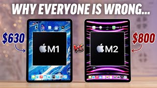 M1 vs M2 iPad Pro 2022  ULTIMATE Comparison [upl. by Gorrian409]