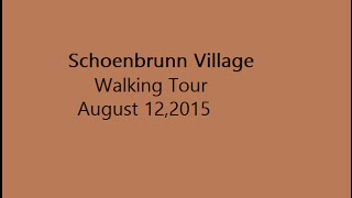 Historic Schoenbrunn Village Walking Tour Pictures 81215 [upl. by Eberhard]