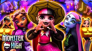 quotWe Haunt These Hallsquot ft Draculaura Clawdeen Cleo Official Music Video  Monster High [upl. by Audun]