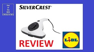 SilverCrest Anti Dust Mites Handheld Vacuum Cleaner SMS 300 A1 REVIEW Lidl 300W 6W G5 UVC [upl. by Neeka]