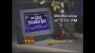 The Great Steamboat Race on WHAS 11 Louisville KY Promo 1989 [upl. by Draude]