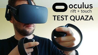 Oculus Rift  Touch  test quaza [upl. by Aiuqram]