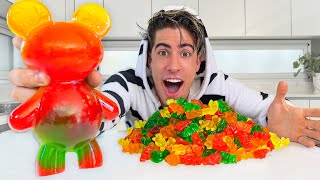 HACIENDO EL OSITO DE GOMITA MAS GRANDE DEL MUNDO  OSITO GOMINOLA GIGANTE  GIANT GUMMY [upl. by Nnyltak]