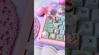 Gachapon Keycaps for a Kawaii Setup 🥰🌷 10eegaming kawaii setup keycaps pink desk sanrio fyp [upl. by Helfant77]