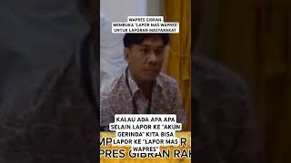 KALAU ADA APA APA MASYARAKAT BISA LAPOR [upl. by Skier]