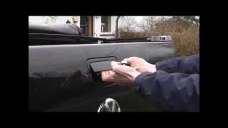 VW Amarok Tailgate Lock  Eagle1 Power Lock [upl. by Novaelc]