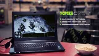 XMG C703 CORE Gaming Notebook 173quot 1080p [upl. by Buckler511]