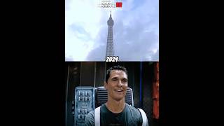 Eiffel Tower  Then And Now In Modern Warfare 3 Games 🗼😱 20112024 callofduty shorts [upl. by Suoirred]