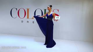 Colors Dress 3441 Dress  NewYorkDresscom [upl. by Otxilac]