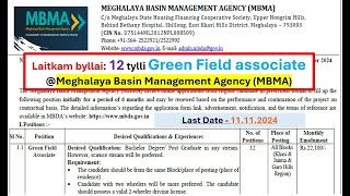 Laitkam byllai 12 tylli Green Field Associate Meghalaya Basin Management Agency MBMA [upl. by Bella]