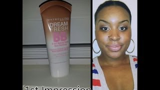 Maybelline Dream Fresh BB Cream 1st Impression [upl. by Eireva]