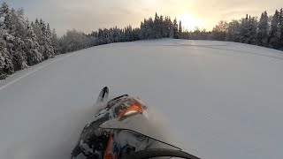 Lynx Commander 600 in cold powder [upl. by Trimble]