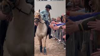 High 5 time ❤️ Harlow and Popcorn at the end of their demo yesterday 🫶🏼 [upl. by Colpin]