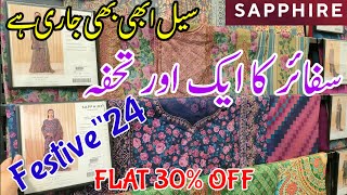 Sapphire Sale 2024  Sapphire New Festive Collection 2024 Sapphire New Volume [upl. by Aratahc]