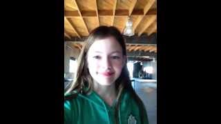 Mackenzie Foy wishes Thylane Blondaeu a Happy Birthday [upl. by Sara-Ann158]