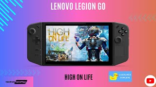 Legion Go High on Life native performance amp Lossless Scaling LSFG 20 [upl. by Teryn959]