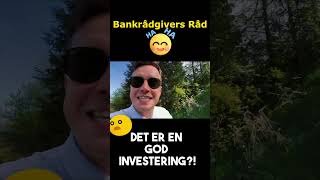 💰📉 Fejlinvestering Mit møde med bankrådgiveren 😱 [upl. by Nygem]