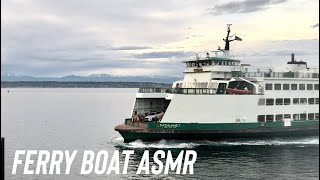 Ferry Boat ASMR  Washington State Ferries [upl. by Shamrao]