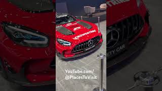 Mercedes Benz AMG GT R Black series FIA F1 safety sports car Luminar LiDAR CrowdStrike CES 2024 [upl. by Anemij]