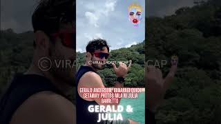 Gerald Anderson ibinahagi quick getaway photos nila ni Julia Barretto [upl. by Anitselec]