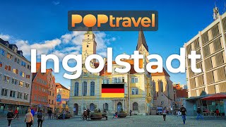 Walking in INGOLSTADT  Germany 🇩🇪 4K 60fps UHD [upl. by Niattirb574]