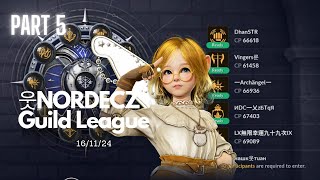 못NORDECZ vs Metropolis  Guild League Part5  Shai  Black Desert Mobile [upl. by Eeslek470]