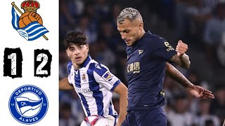 Real Sociedad  Alavés Resumen LALIGA 2425  real sociedad vs alaves resumen [upl. by Lannie469]