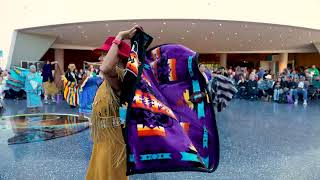 Eastern Womens Traditional Blanket Dance [upl. by Nylynnej891]