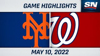 MLB Highlights  Mets vs Nationals  May 10 2022 [upl. by Abeu418]